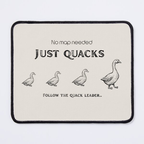 Item preview, Just Quacks | Funny Duck Quote Design | Follow the Quack Leader Pun Shirt designed and sold by RokaWorld.