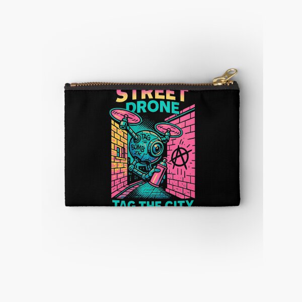 Item preview, Cyberpunk Graffiti Drone Street Art designed and sold by SholoStudio.