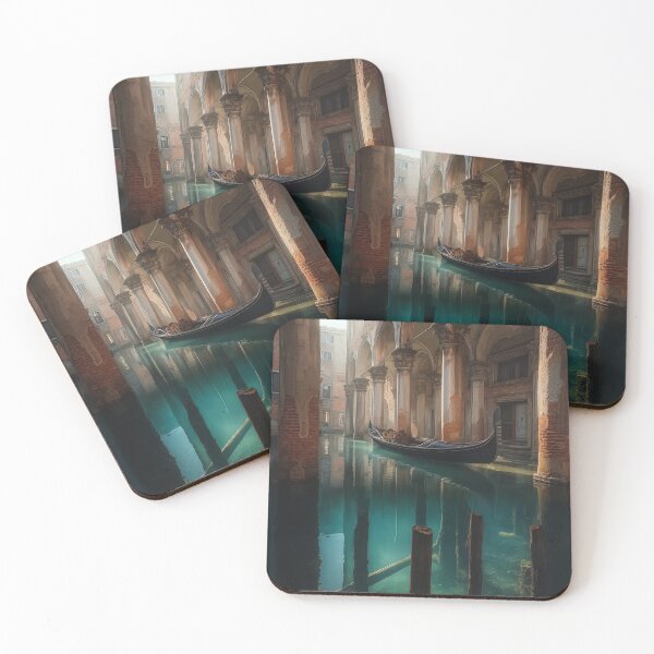 Item preview, The Drowned Corridors of Forgotten Echoes designed and sold by oanaunciuleanu.
