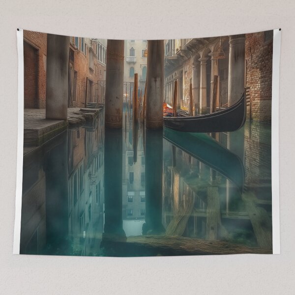 Item preview, The Drowned Corridors of Forgotten Echoes designed and sold by oanaunciuleanu.