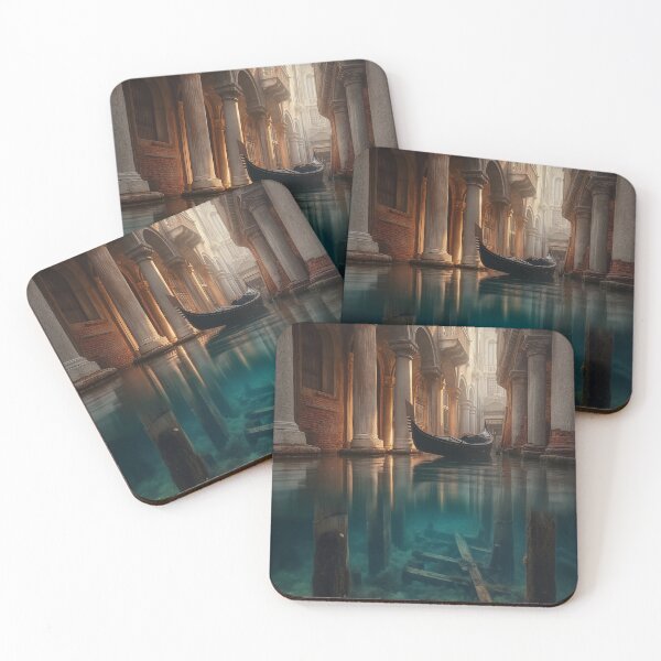 Item preview, The Drowned Corridors of Forgotten Echoes designed and sold by oanaunciuleanu.