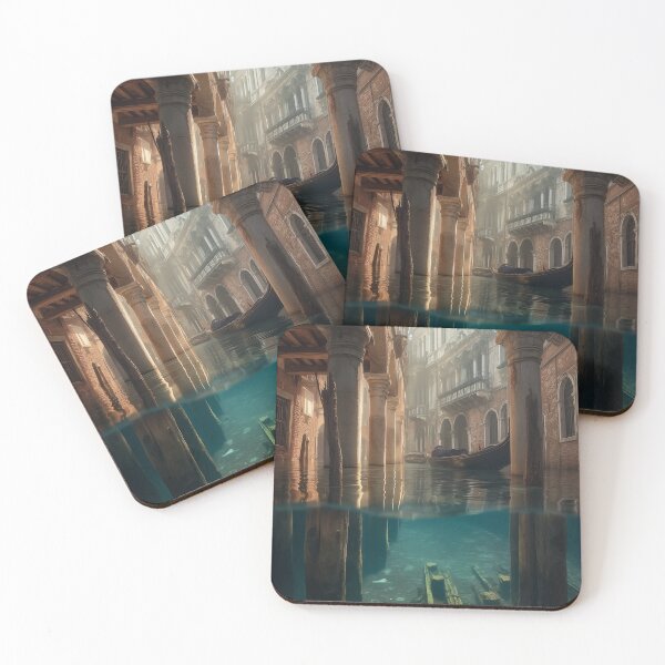 Item preview, The Drowned Corridors of Forgotten Echoes designed and sold by oanaunciuleanu.
