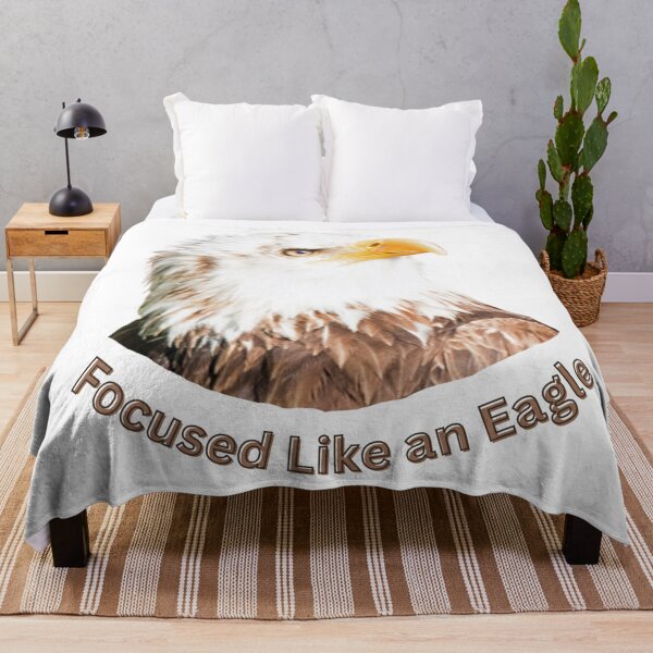 Item preview, Focused like an eagle – inspiring eagle head design designed and sold by Katja LebenFreude.