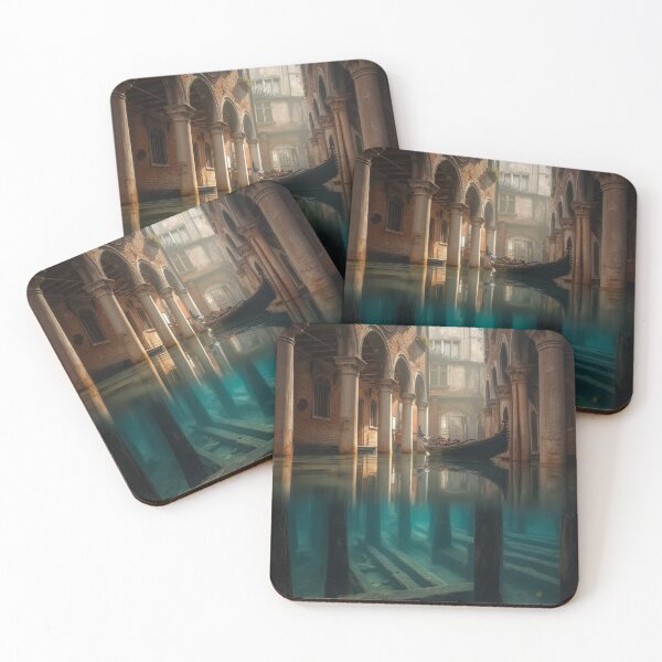 Item preview, The Drowned Corridors of Forgotten Echoes designed and sold by oanaunciuleanu.