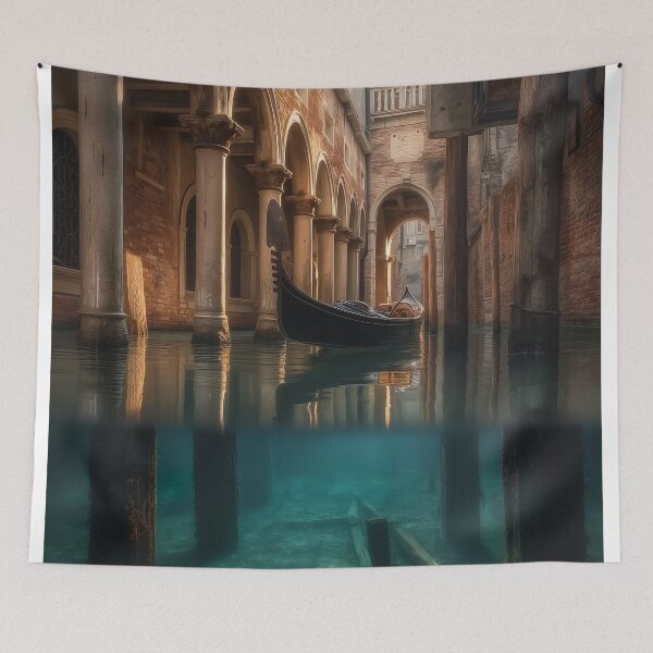 Item preview, The Drowned Corridors of Forgotten Echoes designed and sold by oanaunciuleanu.