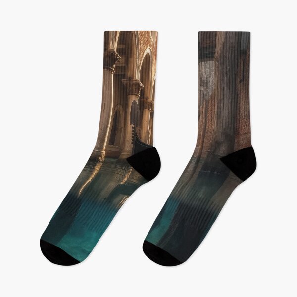 Item preview, The Drowned Corridors of Forgotten Echoes designed and sold by oanaunciuleanu.
