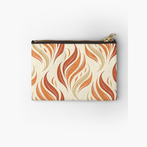 Item preview, Flame brushstokes  , warm burn orange designed and sold by Lucky 777.