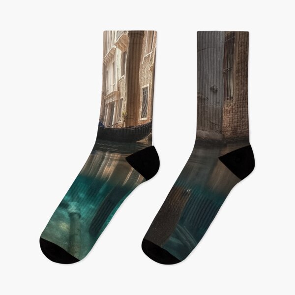 Item preview, The Drowned Corridors of Forgotten Echoes designed and sold by oanaunciuleanu.