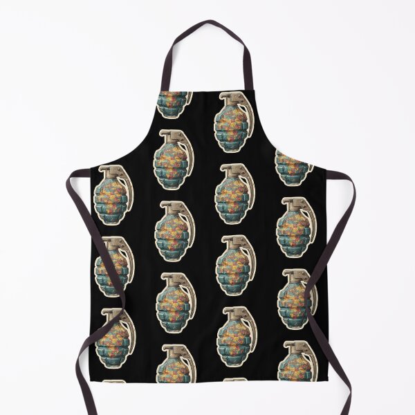 Item preview, Grenade World Map – Global Political Graphic designed and sold by ChefsSpicyFits.