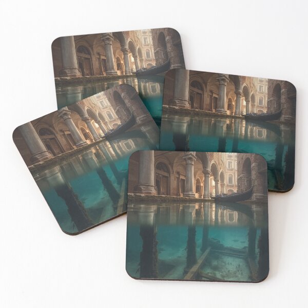 Item preview, The Drowned Corridors of Forgotten Echoes designed and sold by oanaunciuleanu.