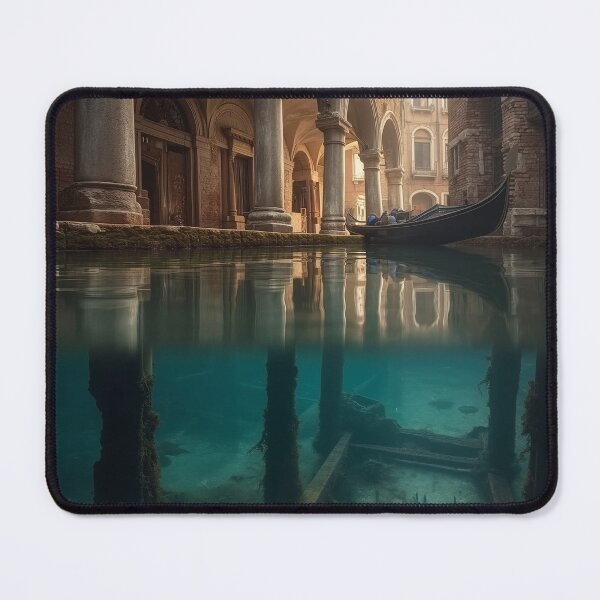 Item preview, The Drowned Corridors of Forgotten Echoes designed and sold by oanaunciuleanu.