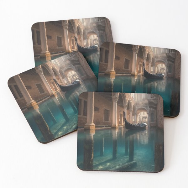 Item preview, The Drowned Corridors of Forgotten Echoes designed and sold by oanaunciuleanu.
