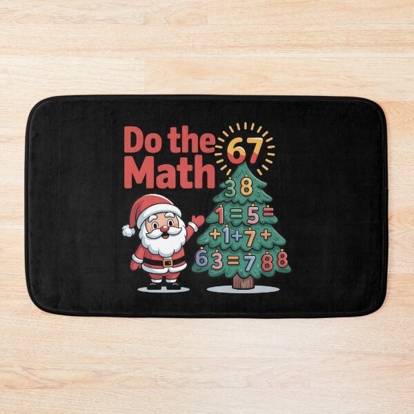 Item preview, Do the Math 67 - Funny Meme Christmas designed and sold by GRABAPSHOP.