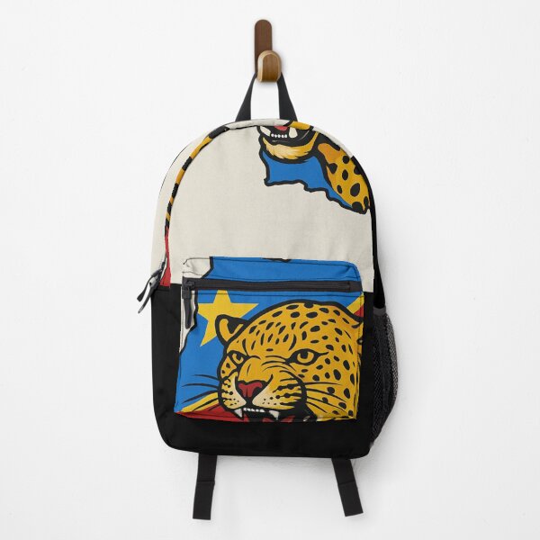 Item preview, Congolese Pride - Map of Congo with Roaring Leopard designed and sold by BTRartstudio .