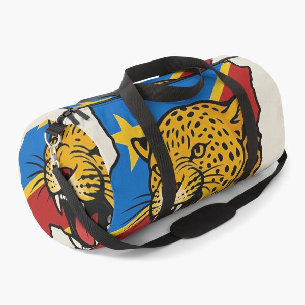 Item preview, Congolese Pride - Map of Congo with Roaring Leopard designed and sold by BTRartstudio .