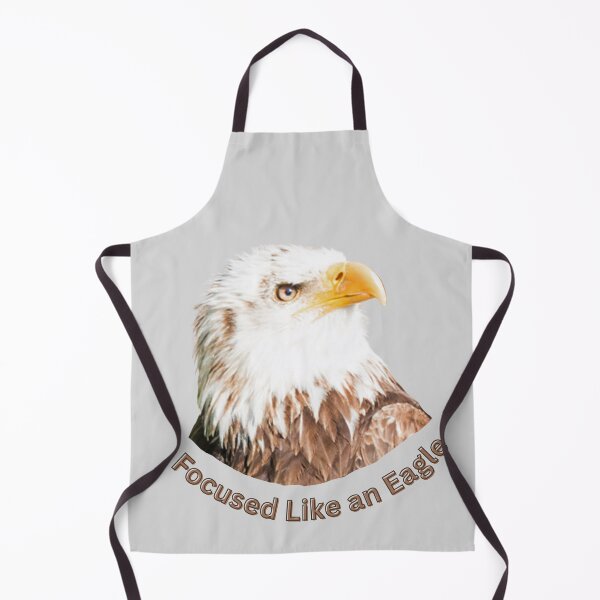 Item preview, Focused like an eagle – inspiring eagle head design designed and sold by Katja LebenFreude.