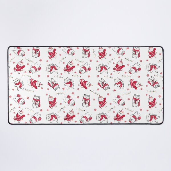 Item preview, Christmas Cats - Cozy Holiday Pattern and Cute Cat Design designed and sold by TherezaDesign.