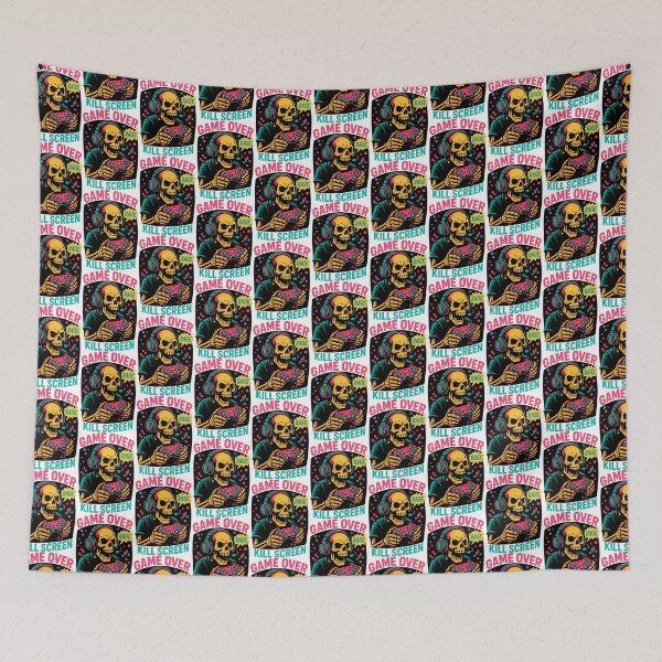 Item preview, Retro Vaporwave Gamer Skull Art Rage Quit designed and sold by SholoStudio.