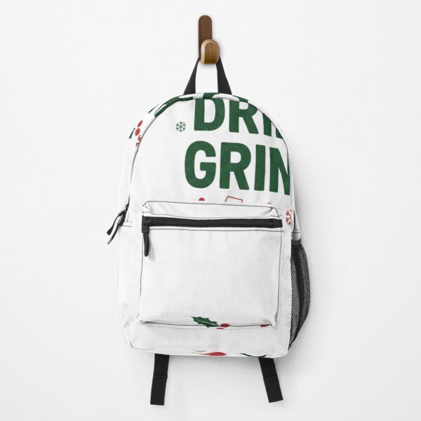 Item preview, Drink Up Grinches Funny Christmas T-Shirt | Holiday Party Drinking Tee designed and sold by GeniePixel.
