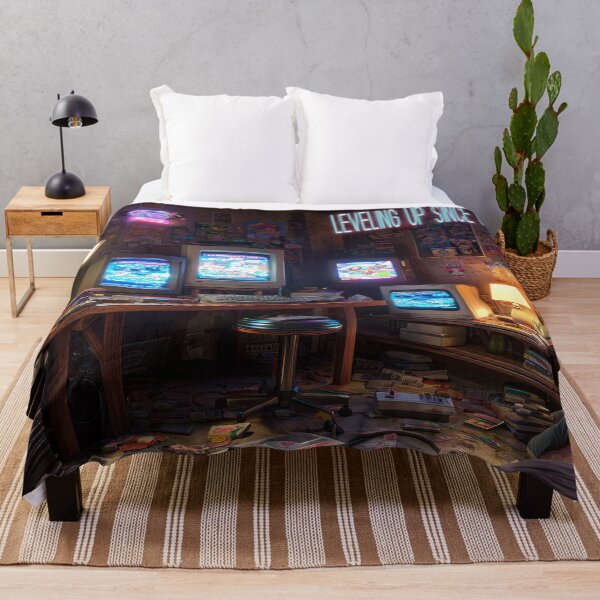 Item preview, Leveling Up Since the ’90s — Retro Gamer Sanctuary designed and sold by ArgentoArt.