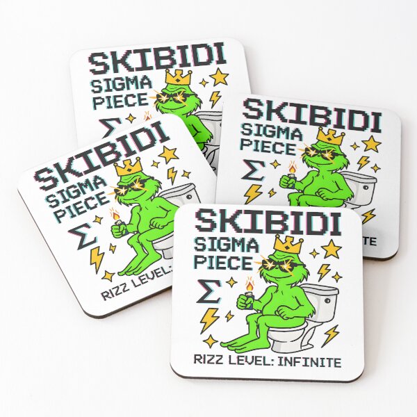 Item preview, Skibidi Sigma Meme Piece Infinite Vibes designed and sold by AnnDesignStudio.