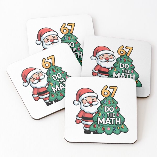 Item preview, Do the Math 67 - Funny Meme Christmas designed and sold by GRABAPSHOP.