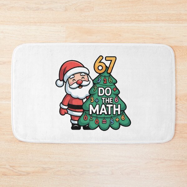 Item preview, Do the Math 67 - Funny Meme Christmas designed and sold by GRABAPSHOP.