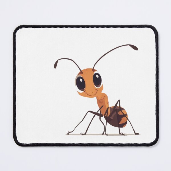 Item preview, Cute Cartoon Ant – Kawaii Smiling Ant Character designed and sold by SmartNeoZenUIXR.