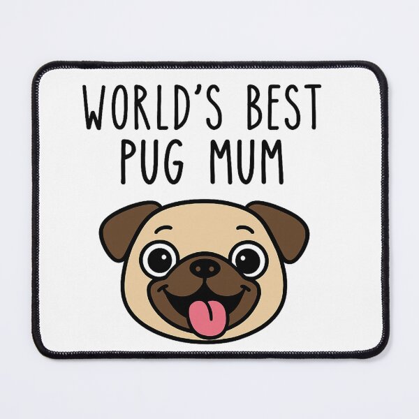 Item preview, World's Best Pug Mum designed and sold by Dylans Designs.