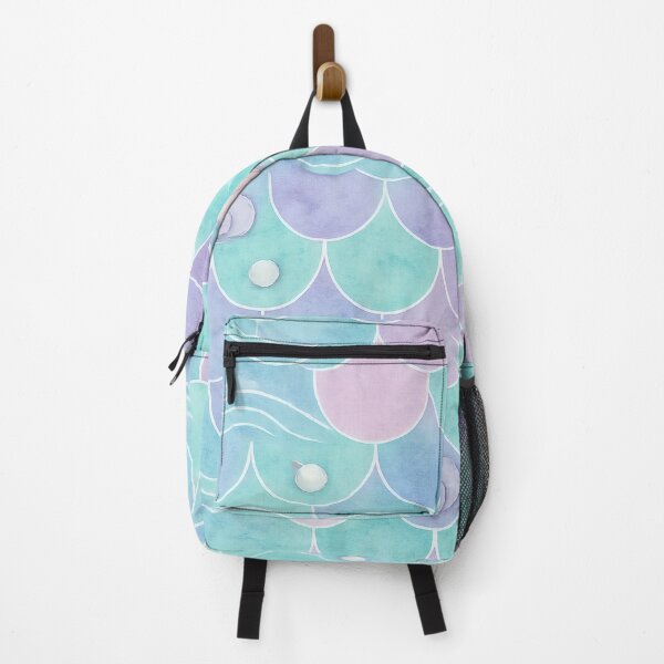 Item preview, Mermaidcore Pastel Seashell & Wave Seamless Pattern designed and sold by Ombrya.