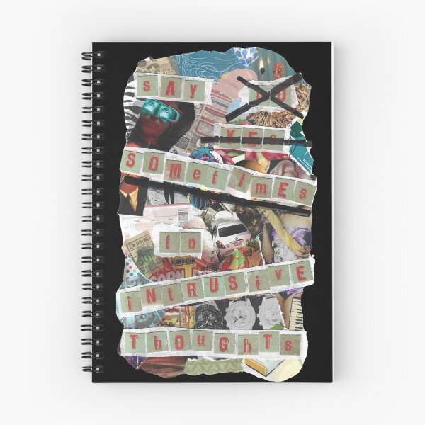 Item preview, Say Sometimes To Intrusive Thoughts  designed and sold by Ashleigh Bell.