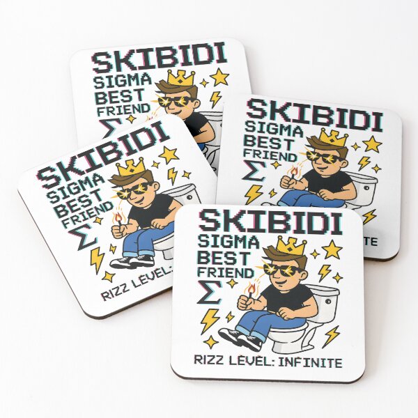 Item preview, Skibidi Sigma Best Friend Meme Art designed and sold by AnnDesignStudio.