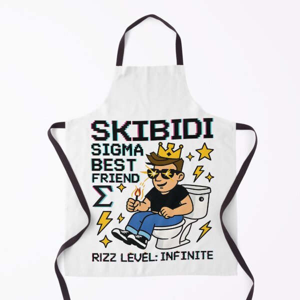 Artikelvorschau, Skibidi Sigma Best Friend Meme Art entworfen und verkauft von AnnDesignStudio.