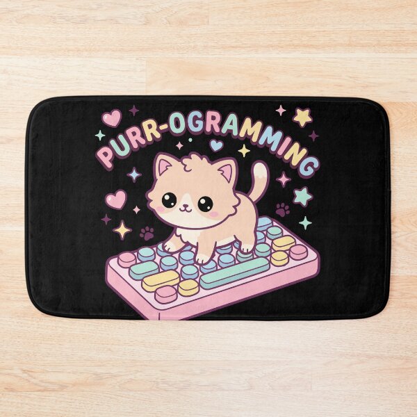 Item preview, Purr-ogramming Cat Programmer Cute Kitten designed and sold by wrestletoys.