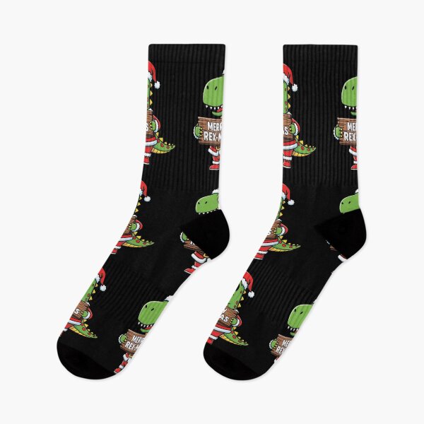 Item preview, Funny T-Rex Merry Christmas designed and sold by gear-posters.