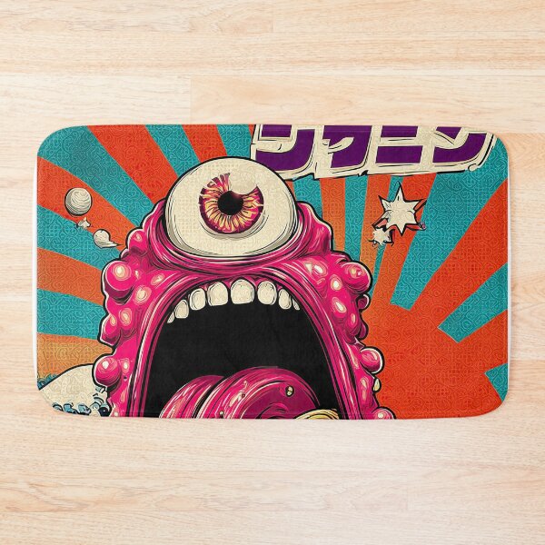 Item preview, Japanese pop art, ramen vomit monster designed and sold by obstinator.