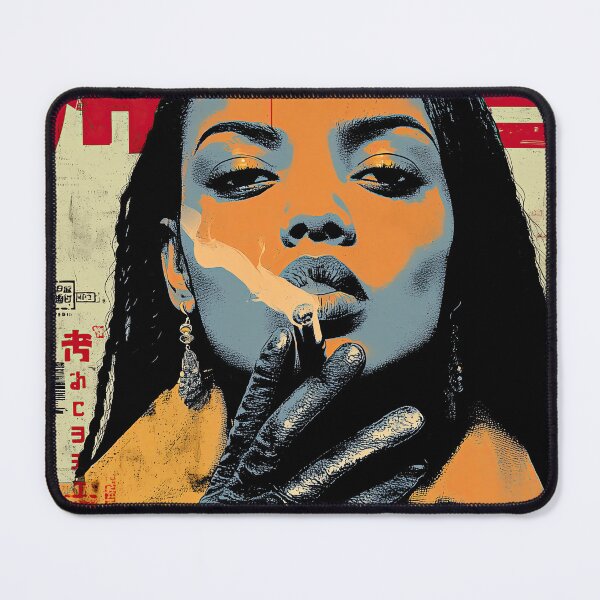 Item preview, Japanese pop art, smoking woman designed and sold by obstinator.