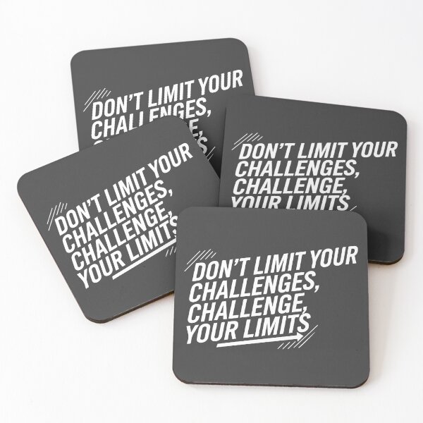 Item preview, Don't limit your challenges, challenge your limits designed and sold by WAMTEES.