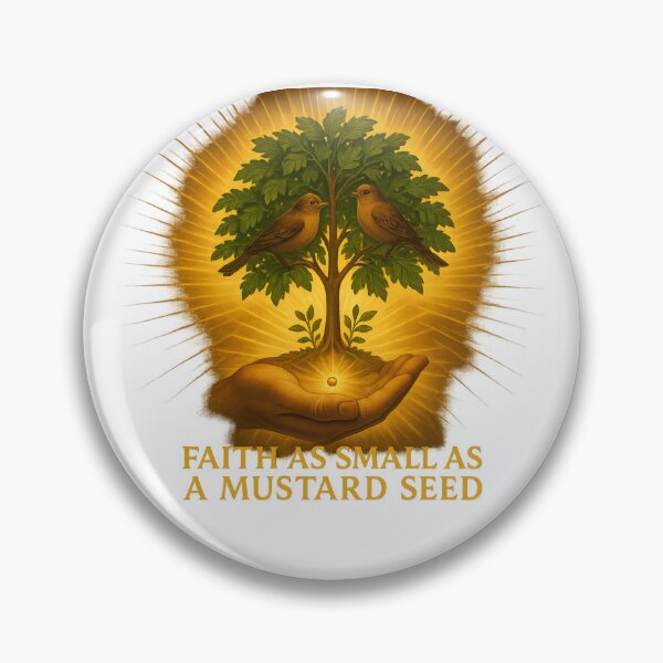 Item preview, Faith as small as a mustard seed - Holy Spirit Glow Edition designed and sold by Illuminatingts.