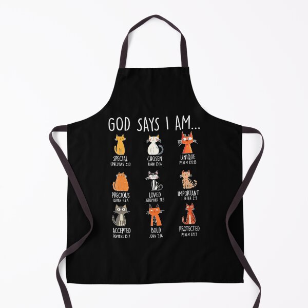 Item preview, God Say I Am Loved Funny Cat Kitten Cat Lover Womens Kids designed and sold by LeanneSandra.