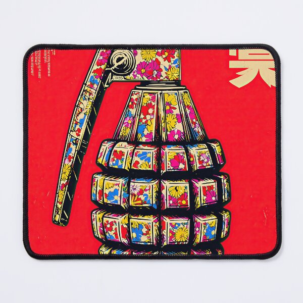 Item preview, Japanese pop art, vintage hand grenade advert designed and sold by obstinator.