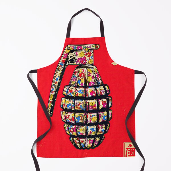 Item preview, Japanese pop art, vintage hand grenade advert designed and sold by obstinator.