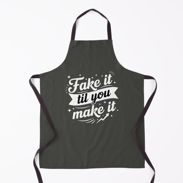 Item preview, Fake It Til You Make It | Motivation Quote designed and sold by WAMTEES.