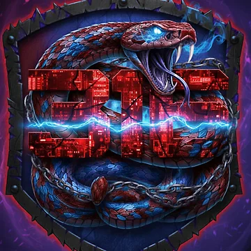 Artwork thumbnail, Unique Rattle snake  by HuntsmithMerch