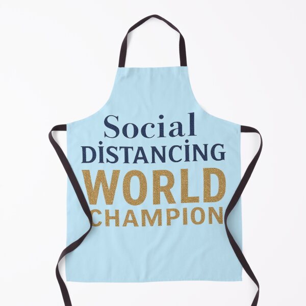 Item preview, Social Distancing World Champion Funny Introvert designed and sold by SholoStudio.
