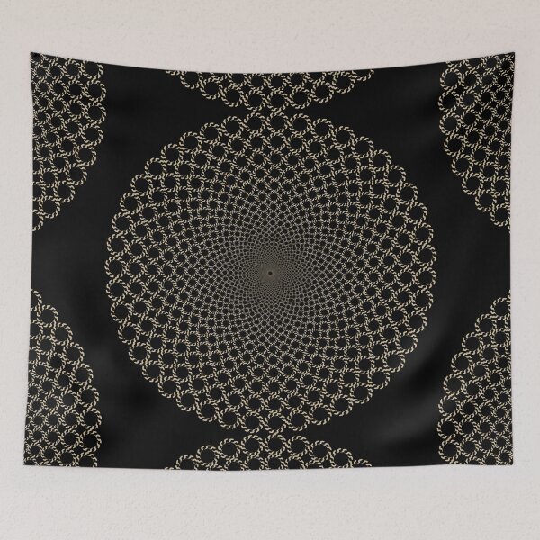 Item preview, Lifesaver Mandala (Beige) designed and sold by iAmAnAstronaut-.