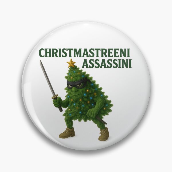 Item preview, Christmas Italian Brainrot - Christmastreeni Assassini designed and sold by Activesmack.