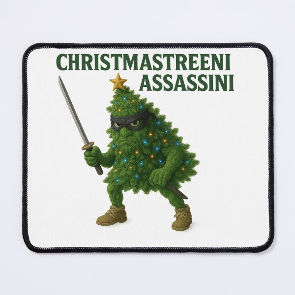Item preview, Christmas Italian Brainrot - Christmastreeni Assassini designed and sold by Activesmack.