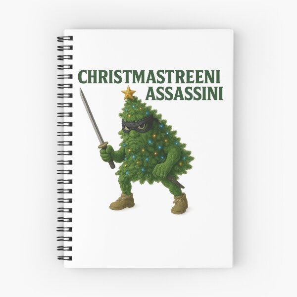 Item preview, Christmas Italian Brainrot - Christmastreeni Assassini designed and sold by Activesmack.