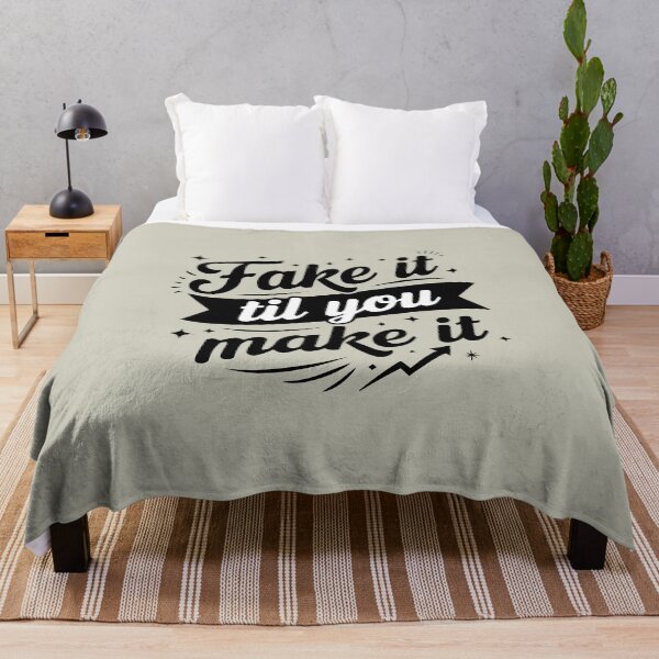 Item preview, Finge hasta que lo logres | Cita motivadora designed and sold by WAMTEES.